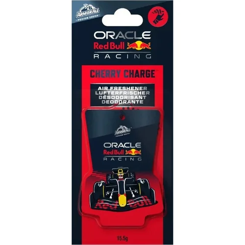 Závesná vôňa do auta RED BULL RACING F1 5020144233725 (červená-višeň) 15,5 g