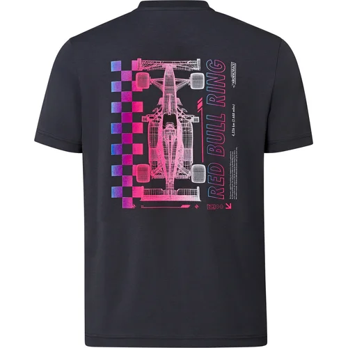 Tričko PIT STOP RING unisex, (tmavomodré, veľkosť L) (RED BULL) - obr. 1