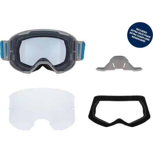 Okuliare STRIVE SPECT STRIVE-005 (svetlosivé matné, plexi dymové) (RED BULL) - obr. 4