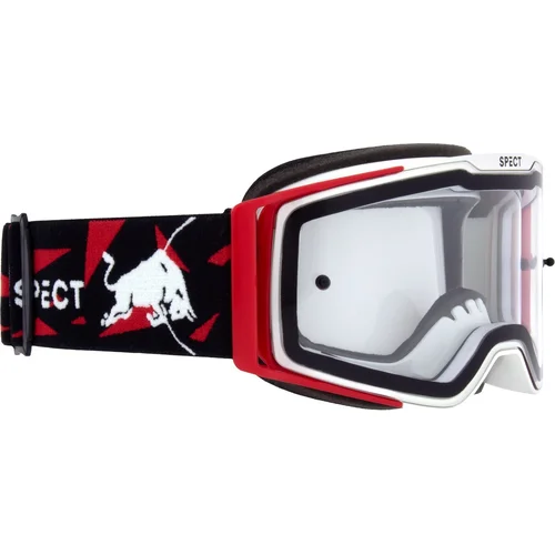 Okuliare TORP SPECT TORP-005 (biele/červené, číre plexisklo) (RED BULL) - obr. 1