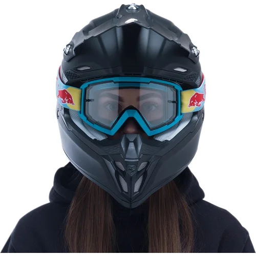 Okuliare WHIP SPECT WHIP-010 (neón modré, plexisklo číre) (RED BULL) - obr. 3