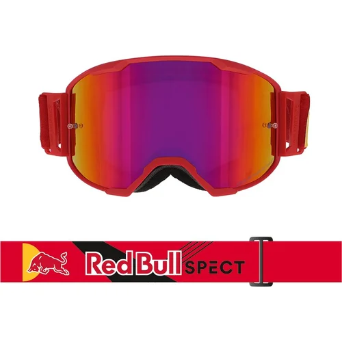 Okuliare STRIVE RED BULL SPECT STRIVE-006 (červené matné, plexisklo fialové zrkadlové)