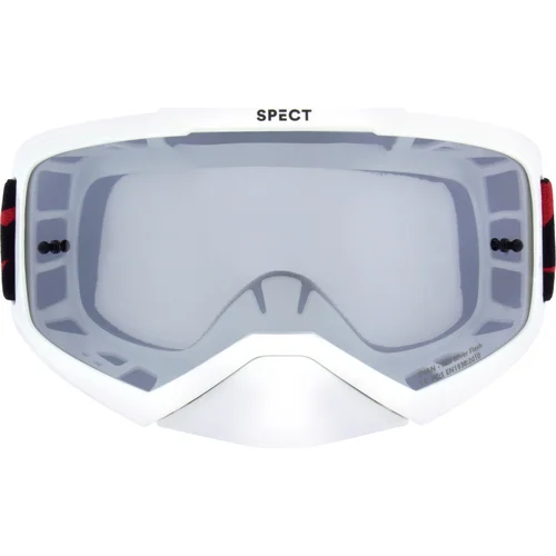 Okuliare EVAN SPECT EVAN-003 (biele, plexisklo dymové/strieborné) (RED BULL) - obr. 1