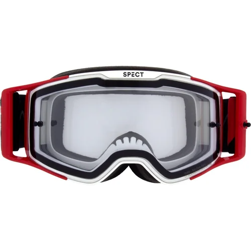 Okuliare TORP RED BULL SPECT TORP-005 (biele/červené, číre plexisklo)