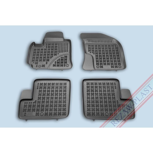 Gumové koberčeky čierne TOYOTA RAV-4 00-05 /4KS/ 201422 REZAWPLAST /REZAW-PLAST/