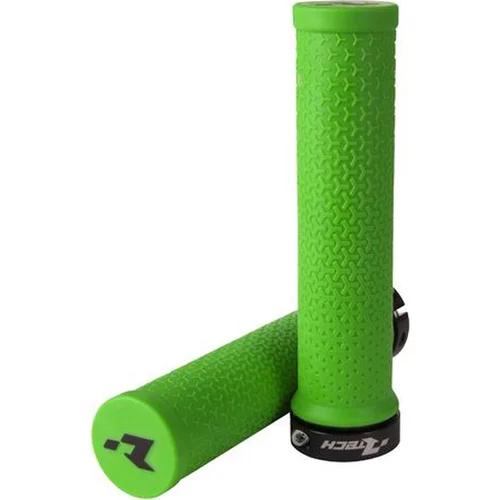 Gripy lock-on R20, (neónová zelená, 1 pár) /RTECH/