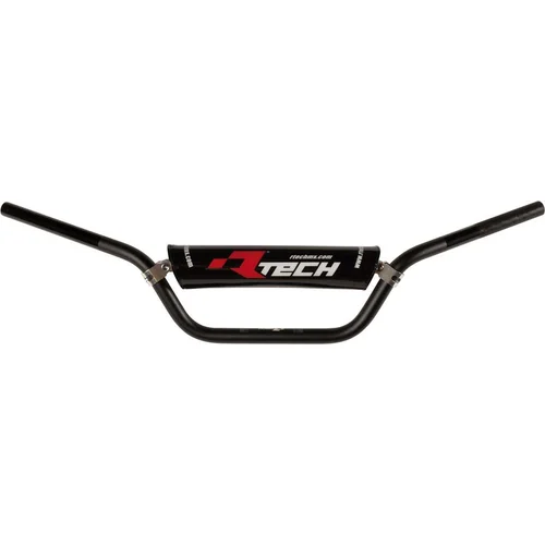 Riadidlá RTECH R-MNATVNR0022 (ATV) s priemerom 22 mm s hrazdou a chráničom, (čierna)