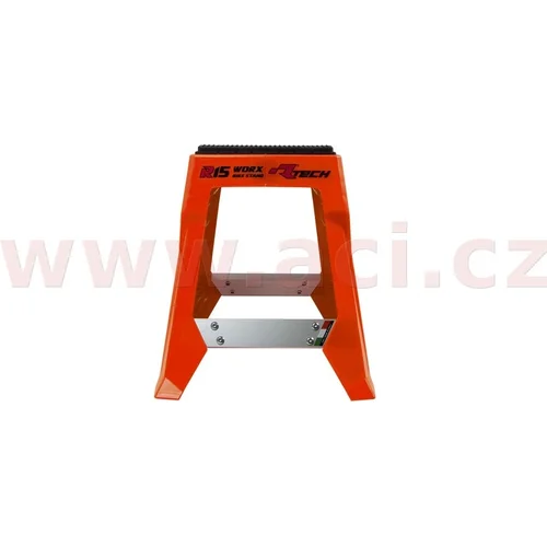 Stojan MX R15 (technopolymér / hliník), (neónová oranžová/čierna) /RTECH/ - obr. 2
