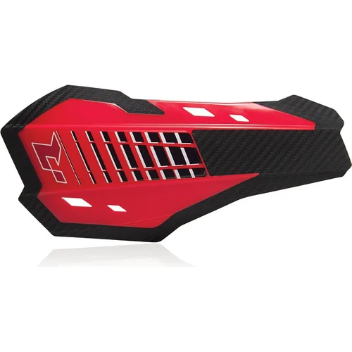 Krytky páčiek HP2 RTECH R-KITPMHP2RS4 (Honda/Kawasaki), (crf červené, vrátane montážnej sady)