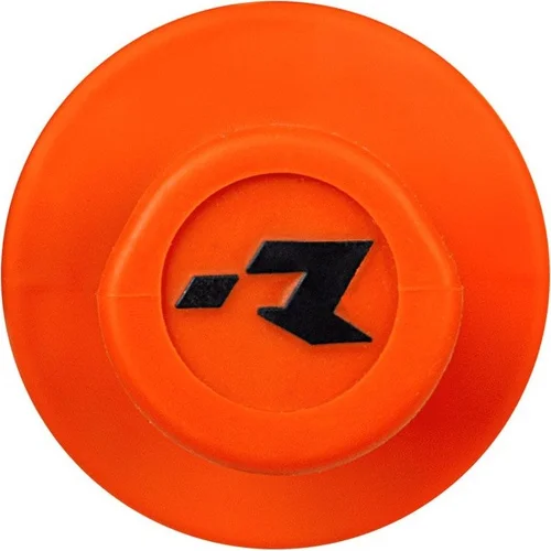 Gripy lock-on R20 Half Waffle, (neónovo oranžové, 1 pár) /RTECH/ - obr. 1