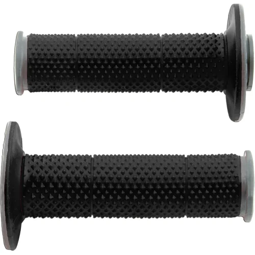 Gripy Full Diamond (dvojvrstvové, extra mäkké), RTECH (čierno-sivé, pár, dĺžka 116 mm)