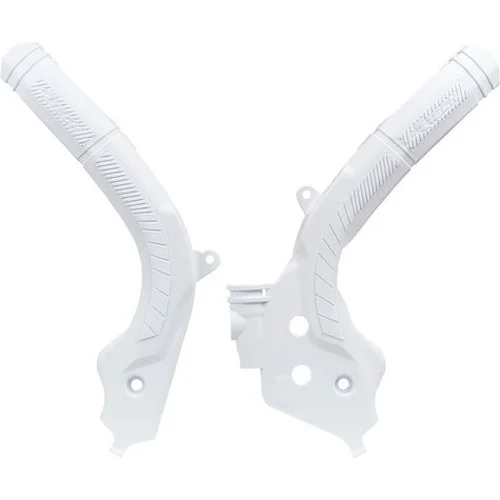 Chrániče rámu KTM/HUSQVARNA RTECH R-PRTKTMBN001 (sada, biele)