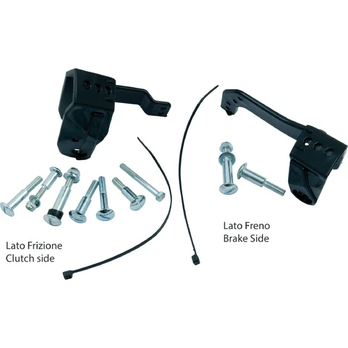 Plastový montážny kit na páčku krytov páčiek FLX / VERTIGO / DUAL EVO RTECH R-KITSUPFLXNR (čierny, pár)