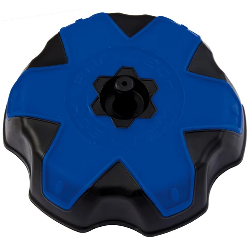 Víčko nádrže Yamaha RTECH R-TAPPOYZFBL9 (čierna/modrá)