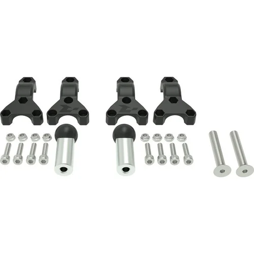 Súprava na montáž krytov páčiek HP3 RTECH R-KITMOUNTGS8 (BMW GS 700/800)