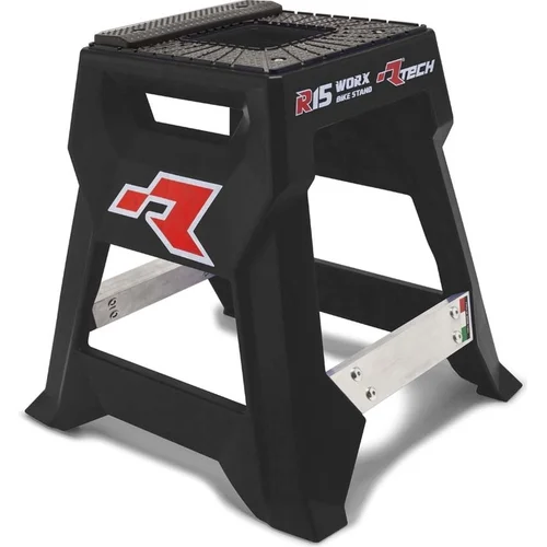 Stojan MX R15 RTECH (technopolymer / hliník), (čierna/čierna)