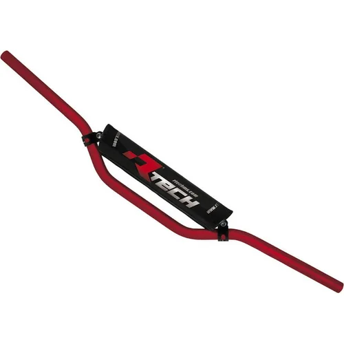 Riadidlá RTECH R-MNPB0RS0022 (Pit B.) s priemerom 22 mm s hrazdou a chráničom, (červená)