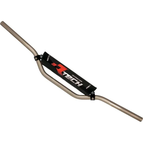 Riadidlá RTECH R-MNMP0TI0022 (Michael P.) s priemerom 22 mm s hrazdou a chráničom, (farba titánová)