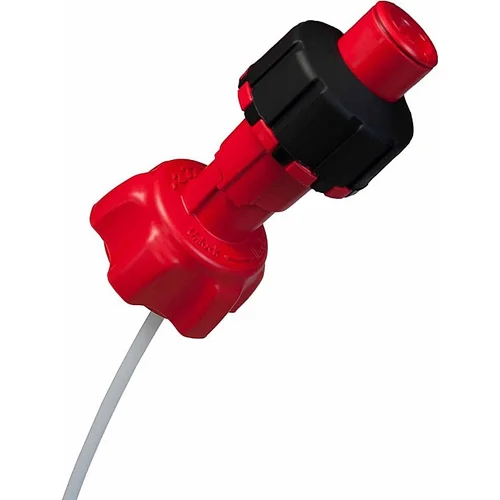 Náhradný koniec pre kanister R15 RTECH R-GASCANQFRS0 (červený)