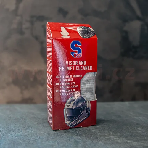 Čistič plexi s mikrovláknovou utierkou Visor & Helmet Cleaner 100 ml /S100/ - obr. 1