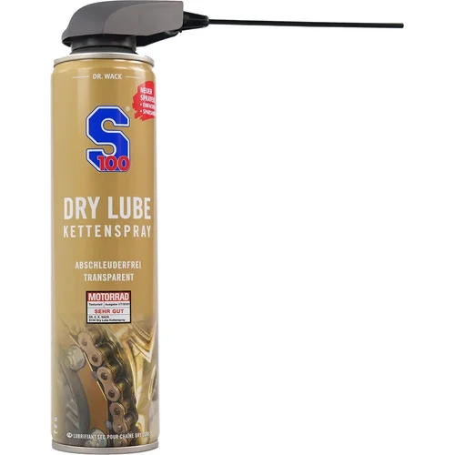 Mazivo na reťaze S100 3457 Dry Lube Chain Spray 400 ml