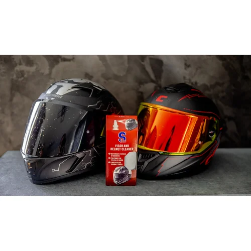Čistič plexi s mikrovláknovou utierkou Visor & Helmet Cleaner 100 ml /S100/ - obr. 4