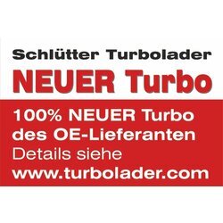 Plniace dúchadlo SCHLÜTTER TURBOLADER 172-03660