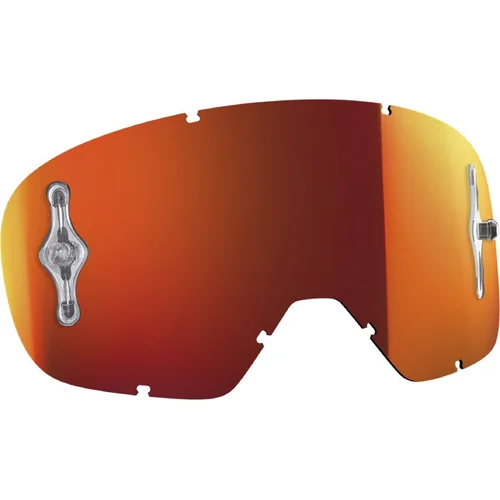 Oranžový chróm SCOTT 248777-283 plexi BUZZ SGL WORKS, detské, antifog)