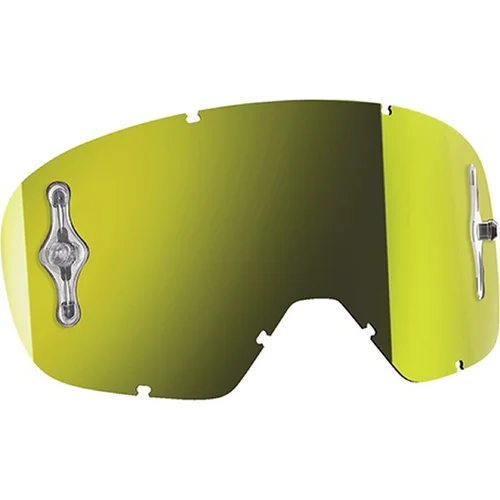 Žltý chróm SCOTT 248777-301 plexi BUZZ SGL WORKS, detské, antifog)