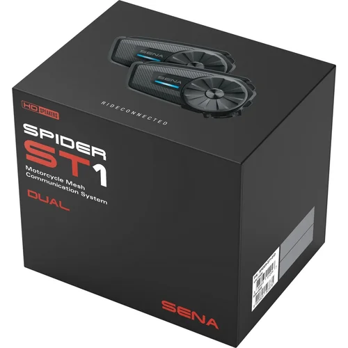 Sada 2 jednotiek) SPIDER-ST1-10D Mesh headset Spider ST1, (dosah 2 km) /SENA/