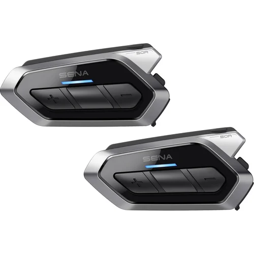 Sada 2 kusov) SENA 50R-02D Bluetooth headset 50R, (dosah 2 km)