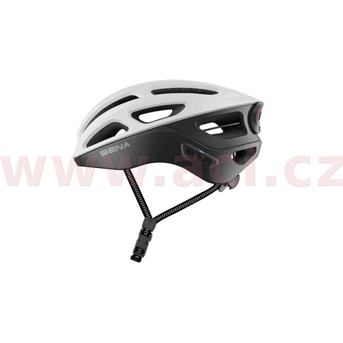 Cyklistická prilba s headsetem R1 EVO (matná biela, veľkosť M) /SENA/ - obr. 5