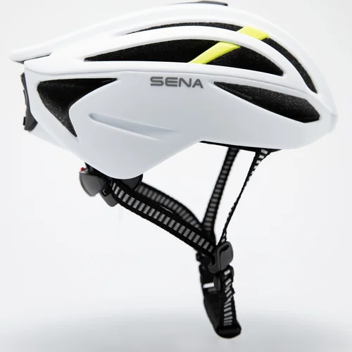 Cyklistická prilba s headsetem R2 (matná biela, veľkosť S) /SENA/ - obr. 3