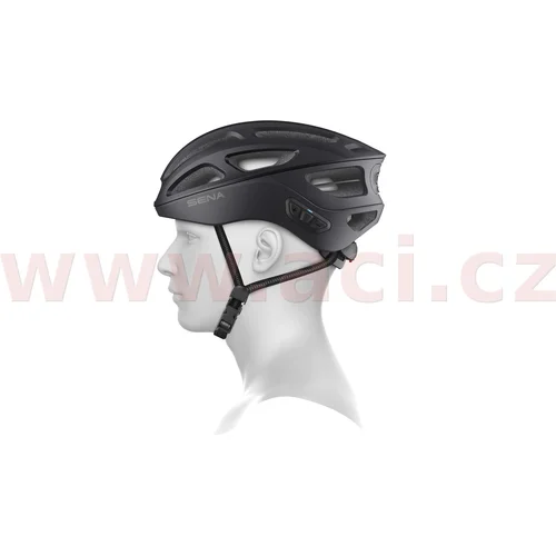 Cyklistická prilba s headsetem R1 (čierna, veľkosť S) /SENA/ - obr. 2