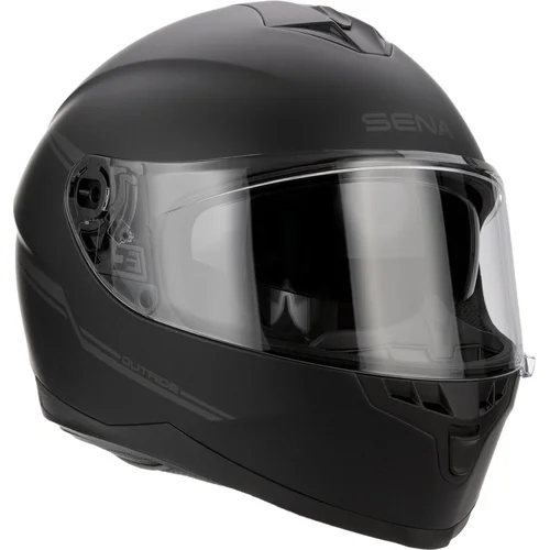 Mesh prilba s headsetem Outride OUTRIDE-MB00S (matná čierna, veľkosť S) /SENA/ - obr. 2