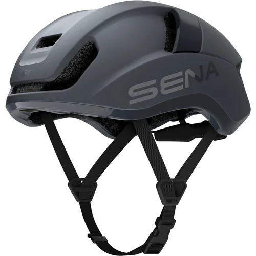 Cyklistická prilba s headsetem S1 SENA S1-MG00L (matná sivá, veľkosť L)