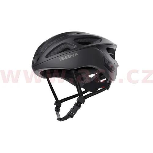 Cyklistická prilba s headsetem R1 (čierna, veľkosť L) /SENA/ - obr. 1