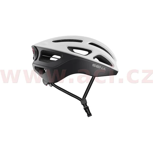 Cyklistická prilba s headsetem R1 EVO (matná biela, veľkosť M) /SENA/ - obr. 6