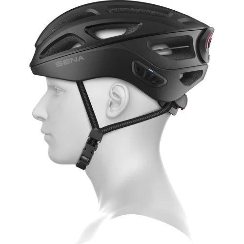 Cyklistická prilba s headsetem R1 EVO (matná čierna, veľkosť M) /SENA/ - obr. 2