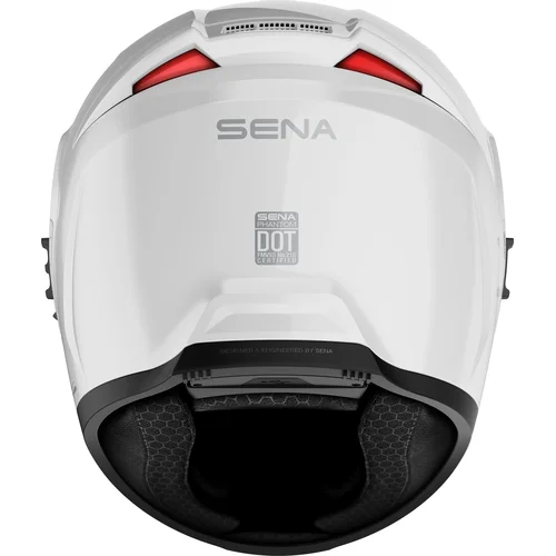 Mesh prilba s headsetem Phantom PHANTOM-GW00M4 (lesklá biela, veľkosť M) /SENA/ - obr. 4