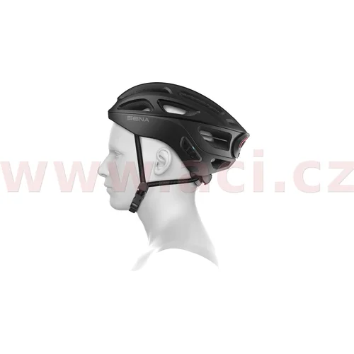 Cyklistická prilba s headsetem R1 EVO (matná čierna, veľkosť M) /SENA/ - obr. 3
