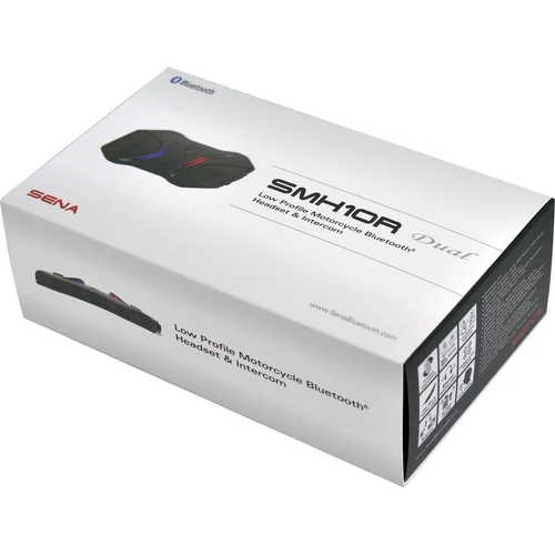 Sada 2 kusov) SENA SMH10RD-01 Bluetooth headset SMH10R, (dosah 0,9 km)