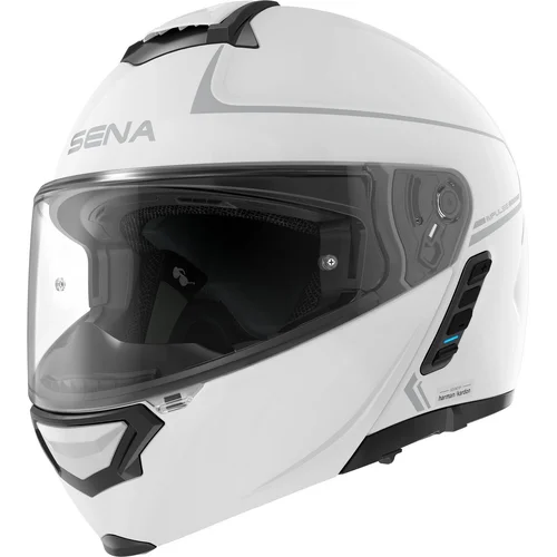 Mesh prilba s headsetem Impulse SENA IMPULSE-GWXXL6 (lesklá biela, veľkosť 2XL)