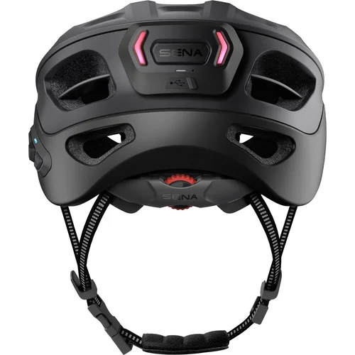 Cyklistická prilba s headsetem R1 EVO (matná čierna, veľkosť M) /SENA/ - obr. 8