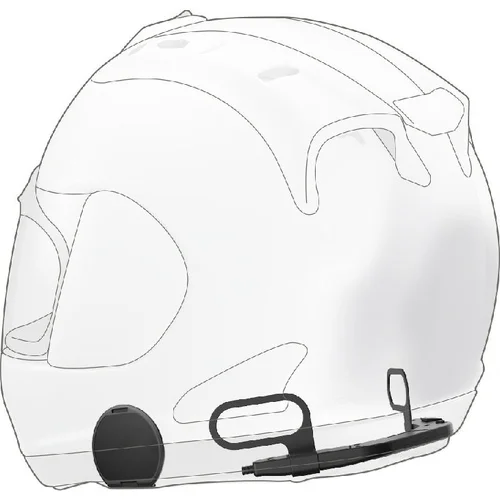 Bluetooth headset 10U pre integrálne prilby Arai 10U-AR-11 (dosah 1,6 km) /SENA/ - obr. 4