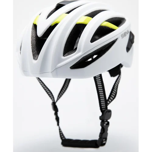 Cyklistická prilba s headsetem R2 EVO (matná biela, veľkosť L) /SENA/ - obr. 8
