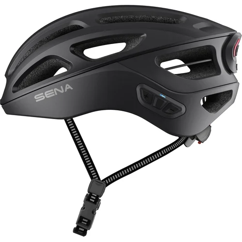 Cyklistická prilba s headsetem R1 EVO (matná čierna, veľkosť M) /SENA/ - obr. 6