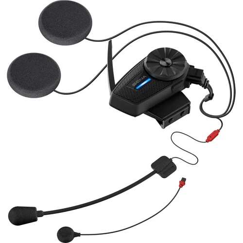 Sada 2 jednotiek) SPIDER-ST1-10D Mesh headset Spider ST1, (dosah 2 km) /SENA/ - obr. 3