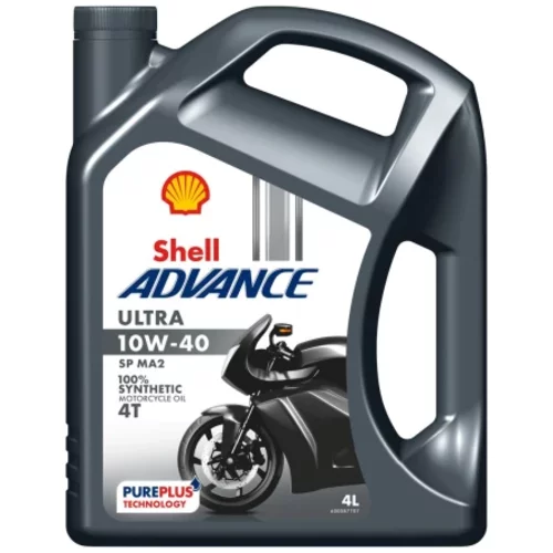 Shell Advance 4T Ultra 10W-40 SP MA2 12 1L