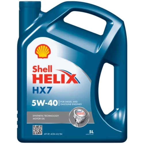 Motorový olej Helix HX7 5W-40 5L /SHELL/